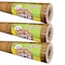 Teacher Created Resources Fun Size Better Than Paper Bulletin Board Roll, 18in. x 12ft., Classic Wood, 3PK 77447 - alternate 1